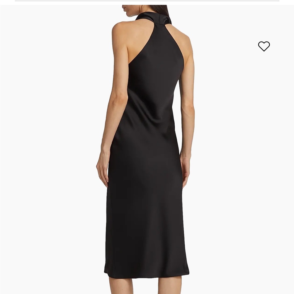 Norma Kamali Black Midi Dress - Picture 6 of 9